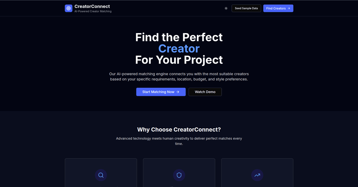 Creator Connect preview